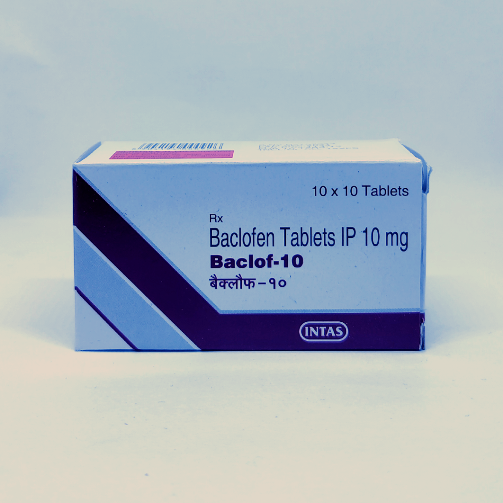 Buy BACLOF 10 MG 10 Tablets online at GymPharmacy