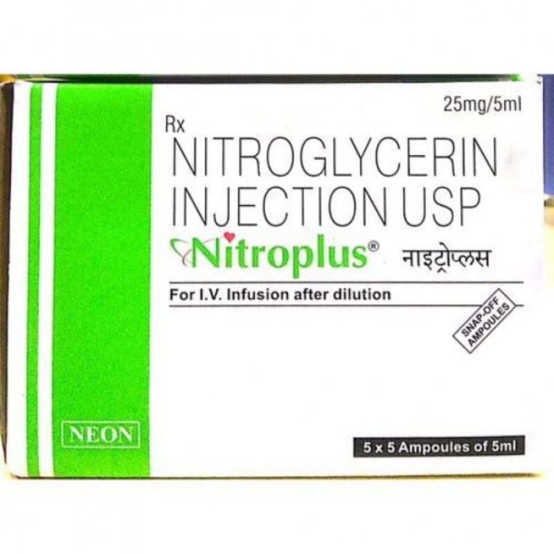 NITROPLUS 25MG 5 ML 1 vial