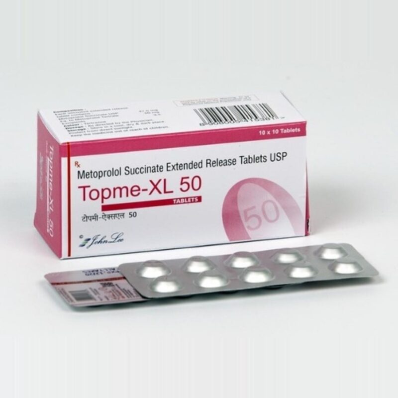 TOPME XL 50 MG 10 Tablets