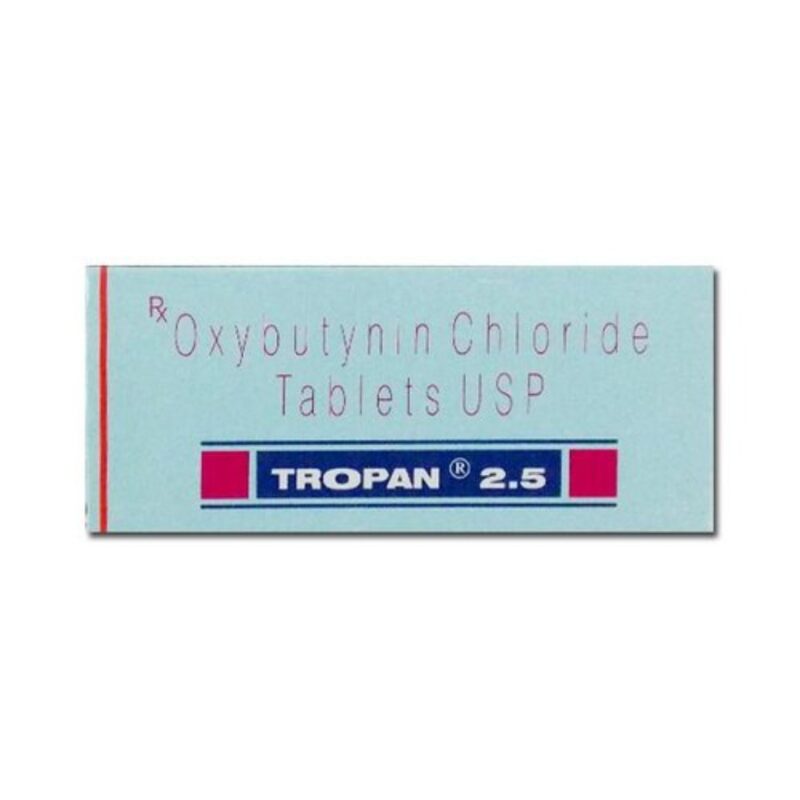 Tropan 2.5 mg 10 tablets