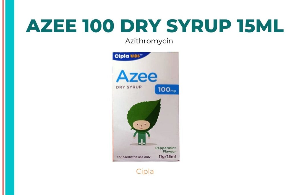 AZEE 100 DRY SYRUP 15ML  