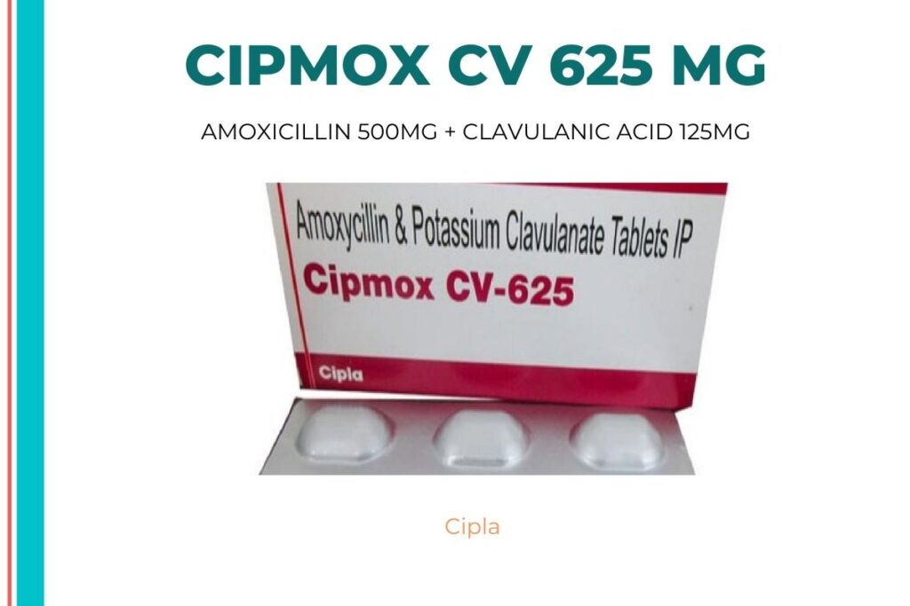 CIPMOX CV 625MG