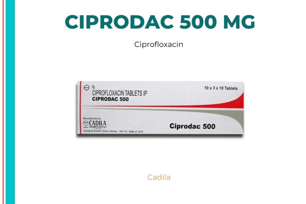 Ciprodac 500 mg  
