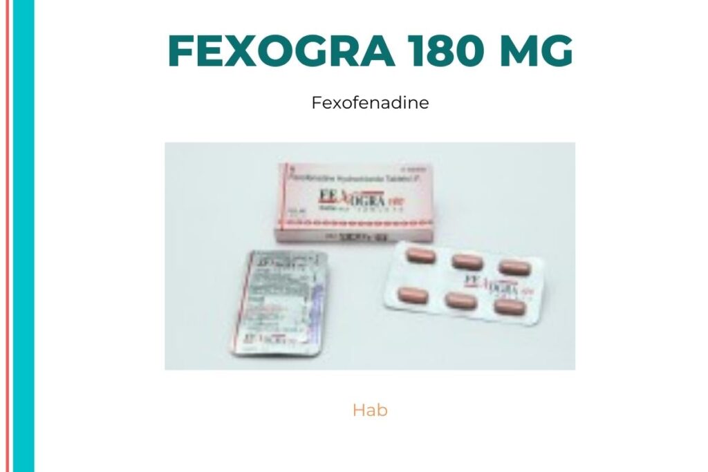 FEXOGRA 180 MG