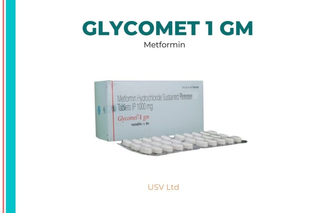 GLYCOMET 1 GM 