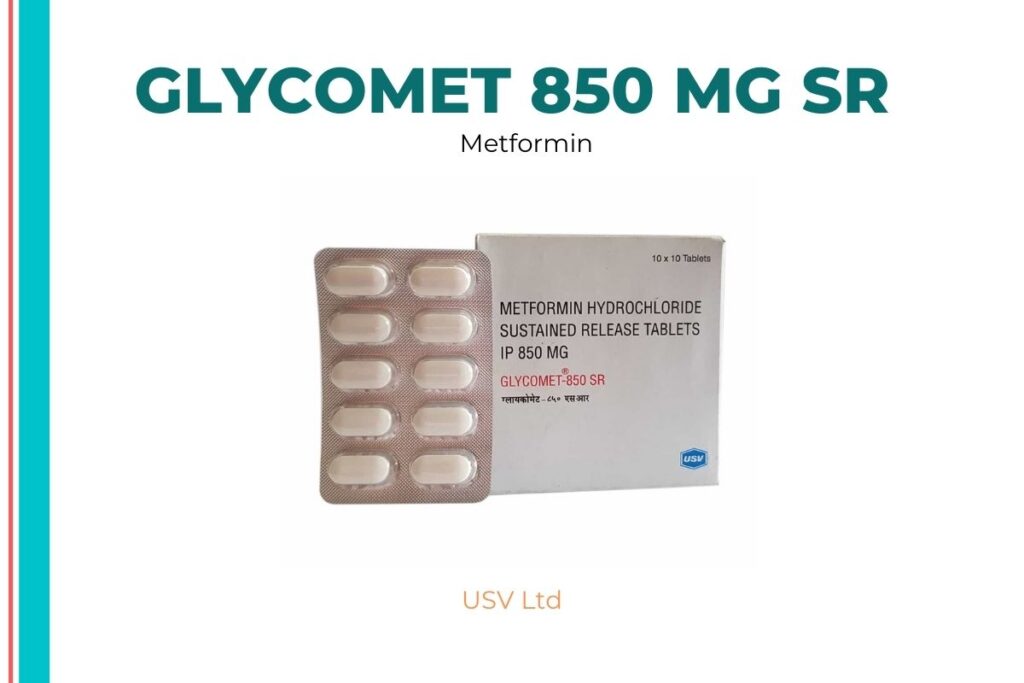GLYCOMET 850 mg SR