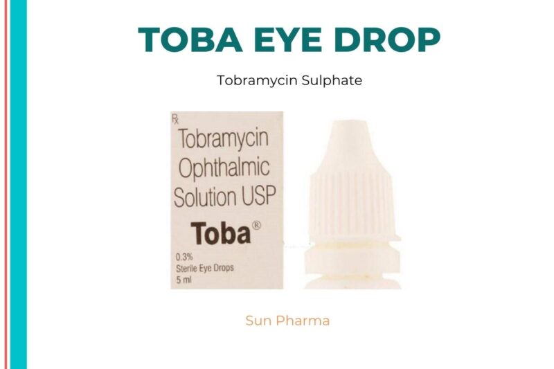 Buy TOBA EYE DROP 1 unit online at GymPharmacy
