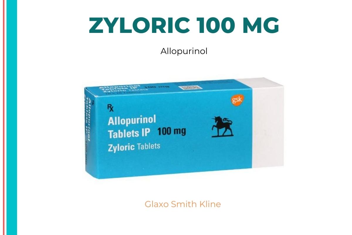 ฺีัBuy ZYLORIC 100 MG Allopurinol - 10 Tablets - GymPharmacy