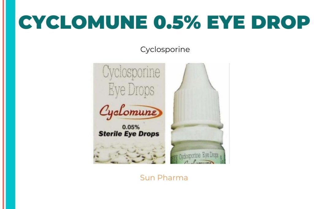 CYCLOMUNE 0.5% EYE DROP