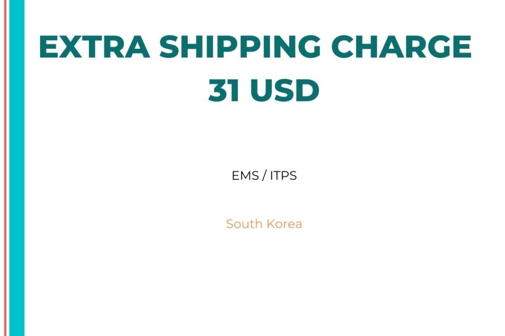 Extra Shipping Charge 31 USD