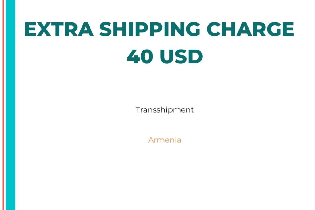 Extra Shipping Charge 40 USD