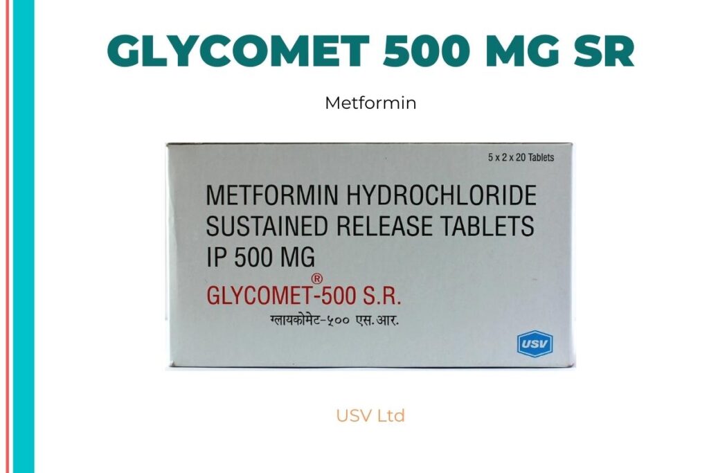GLYCOMET 500 mg SR