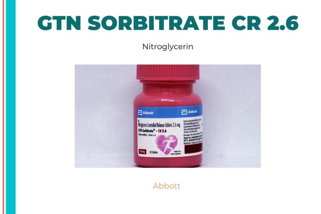 GTN SORBITRATE CR 2.6