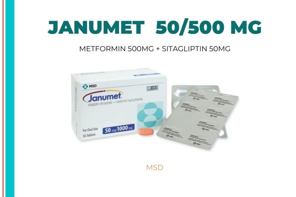 Janumet 50 mg/ 500 mg