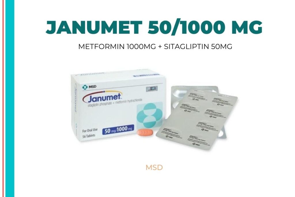 Janumet 50 mg/1000 mg