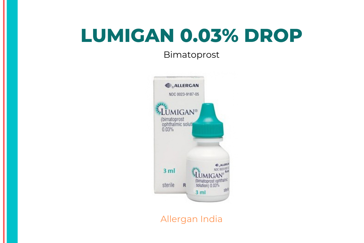 Buy LUMIGAN 0.03 DROP 1 unit online at GymPharmacy