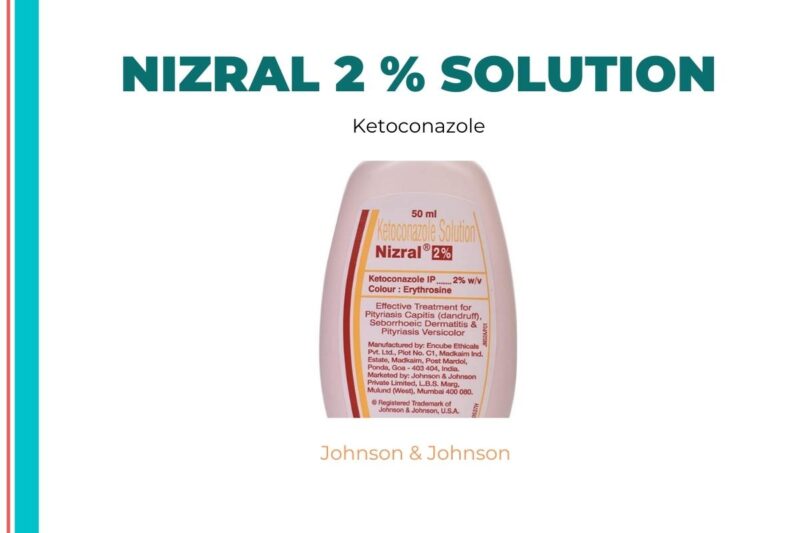 Buy NIZRAL 2 % 50 ML SOLUTION 1 bottle on GymPharmacy