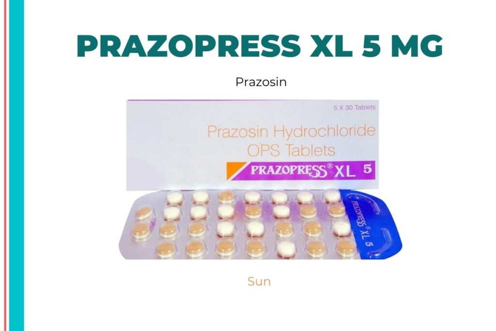 PRAZOPRESS XL 5MG